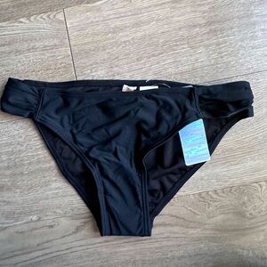 Black bikini bottoms